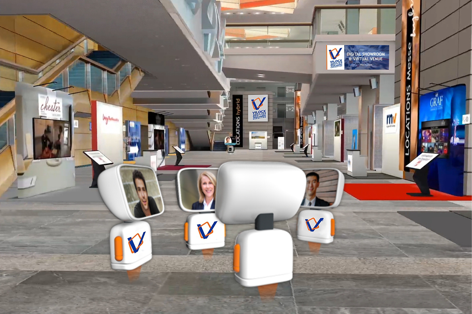 LOCATIONS Messe launcht neue virtuelle 24/7- Messeplattform ViLOCX