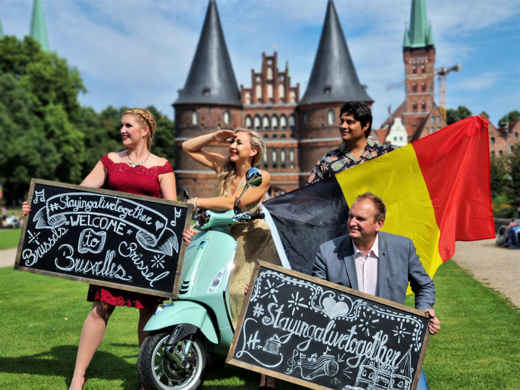 Holiday Inn Lübeck: „#stayingalivetogether“ goes Brüssel