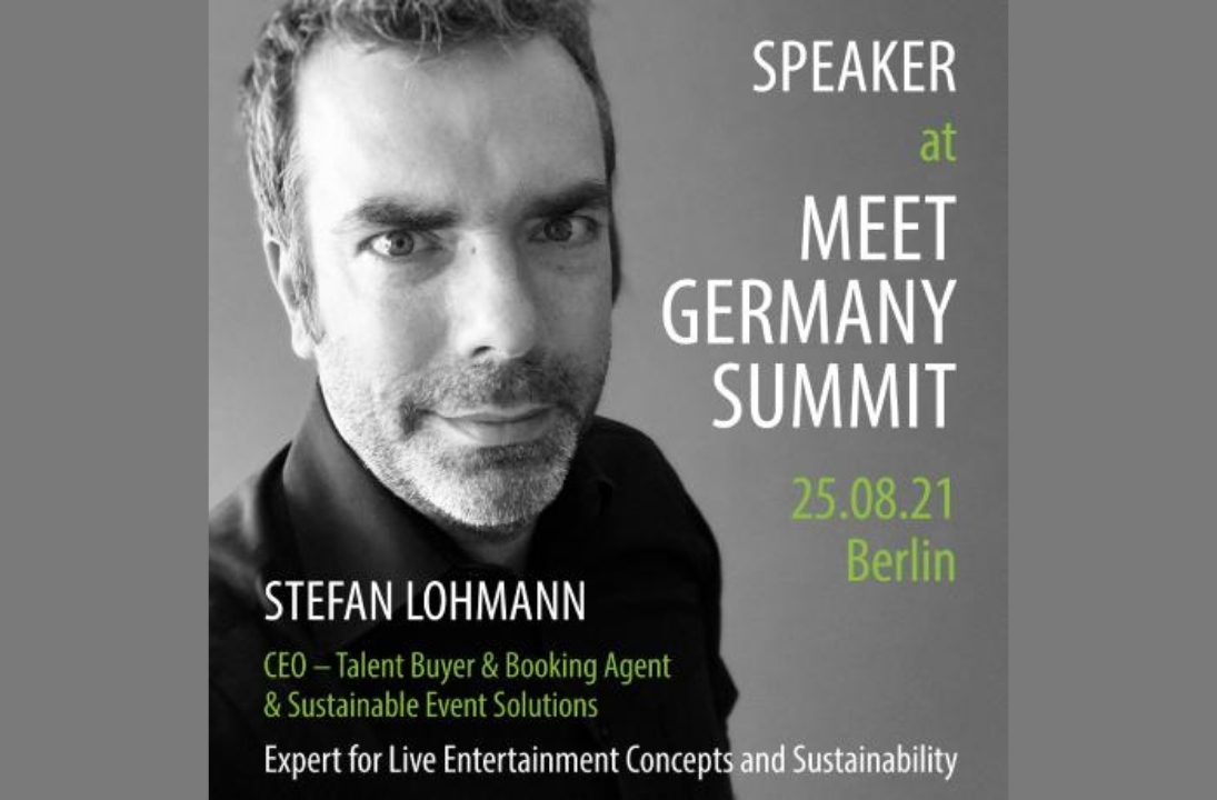 Stefan Lohmann als Speaker beim Meet Germany Summit