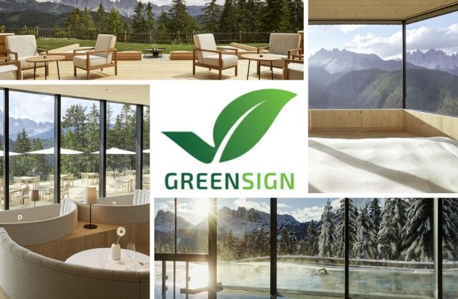 FORESTIS Dolomites wird GreenSign Nachhaltigkeitssieger