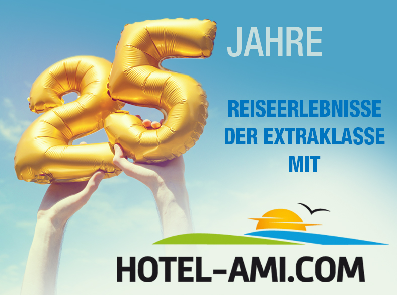hotel-ami: 25 Jahre Reiseerlebnisse der Extraklasse
