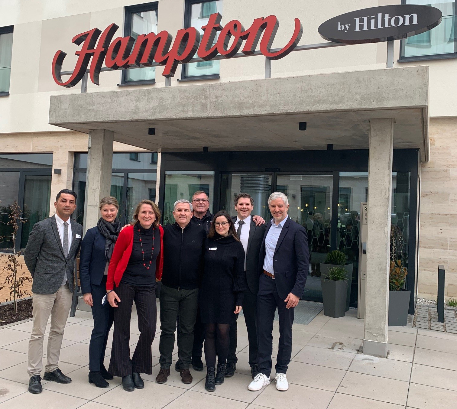 Eröffnung des Hampton by Hilton Munich North