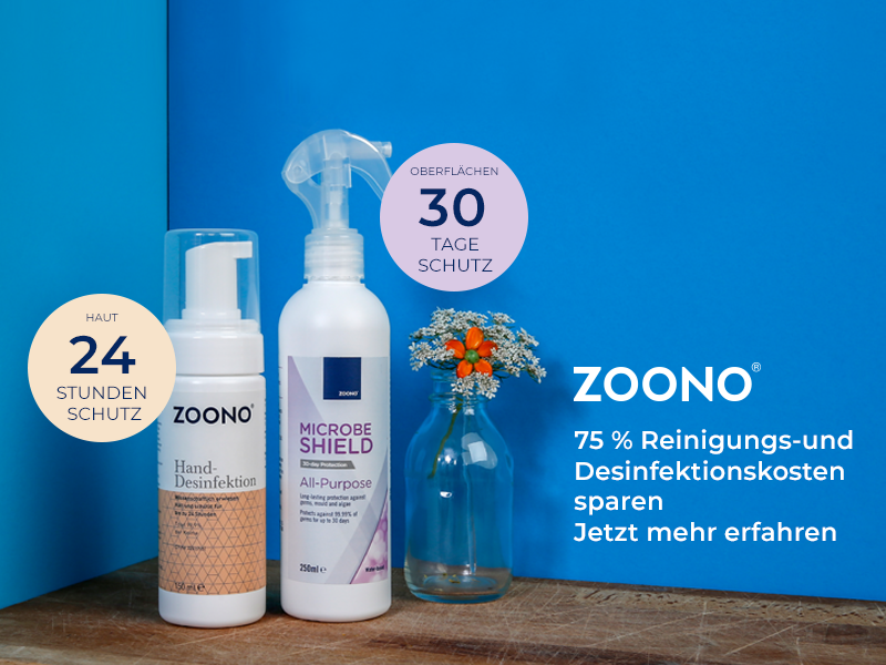 Produkt ZOONO erfolgreich auch in der deutschen Hotellerie gestartet