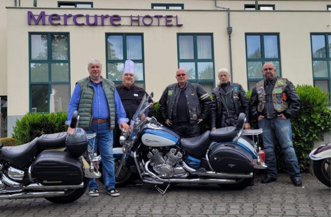 Das Mercure Tagungs- & Landhotel Krefeld ist Gastgeber für Motorradvereinigung „Royal Stars Germany“