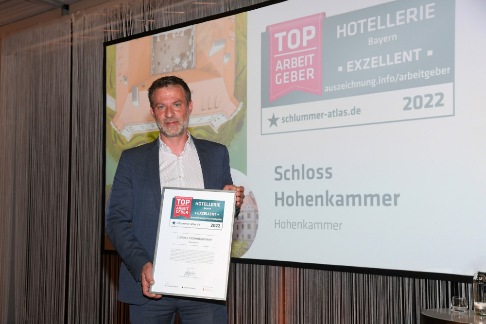 Schloss Hohenkammer ist zum TOP Arbeitgeber in Bayern gewählt worden
