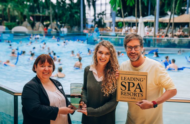 Hotel Victory Therme Erding gewinnt den Leading Spa Award 2022