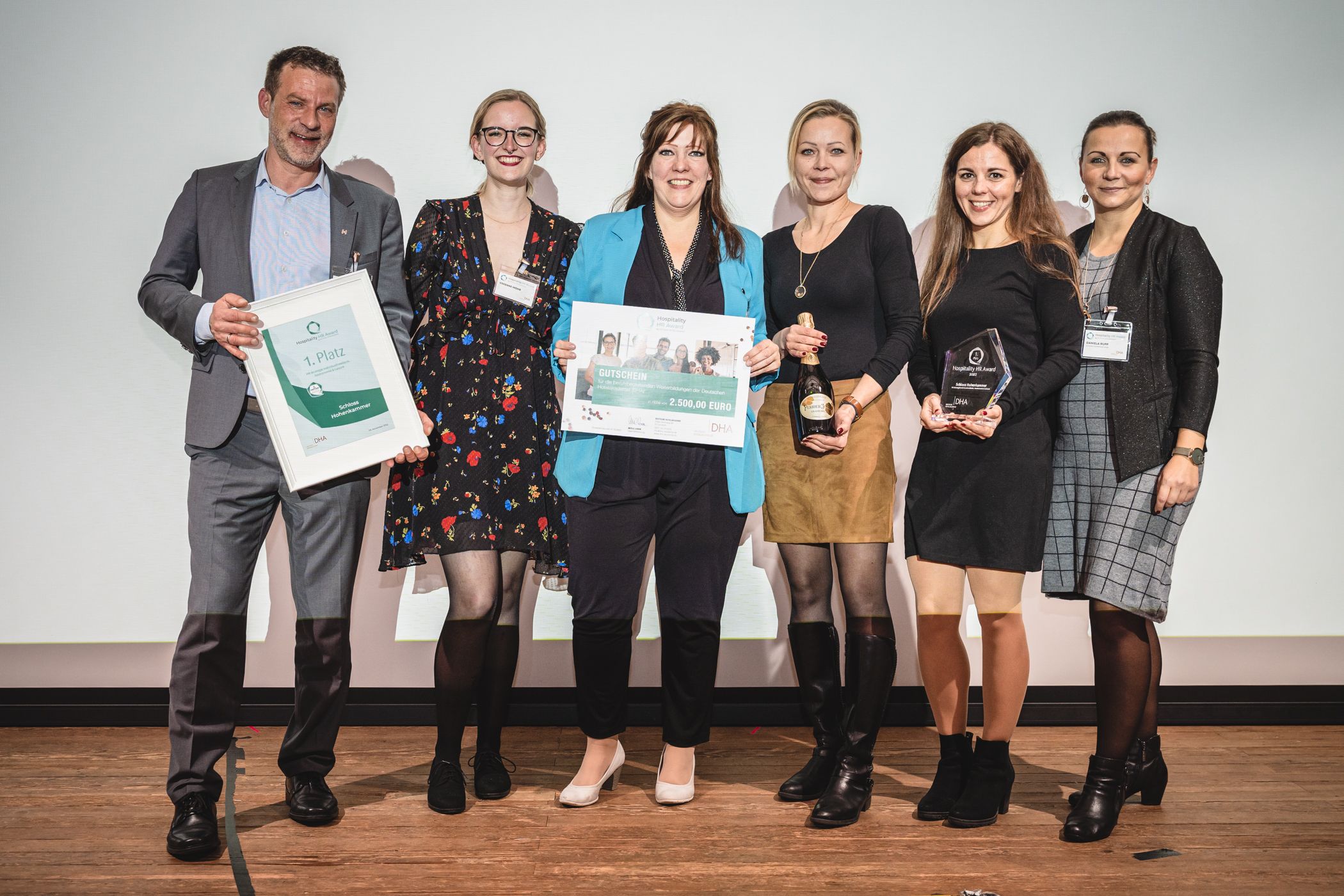 Schloss Hohenkammer belegt den 1. und 3. Platz bei den Hospitality HR Awards 2022