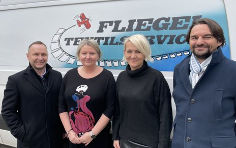 Vorbildlicher Arbeitgeber: Servitex-Mitglied Fliegel Textilservice als Arbeitgeber des Jahres ausgezeichnet
