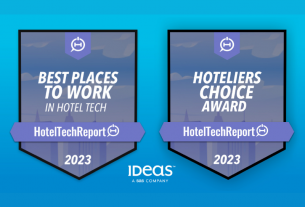 HotelTechAwards 2023: IDeaS punktet bei ‘Top 10 Global Hotelier's Choice Award’ und ‘Best Place to Work’