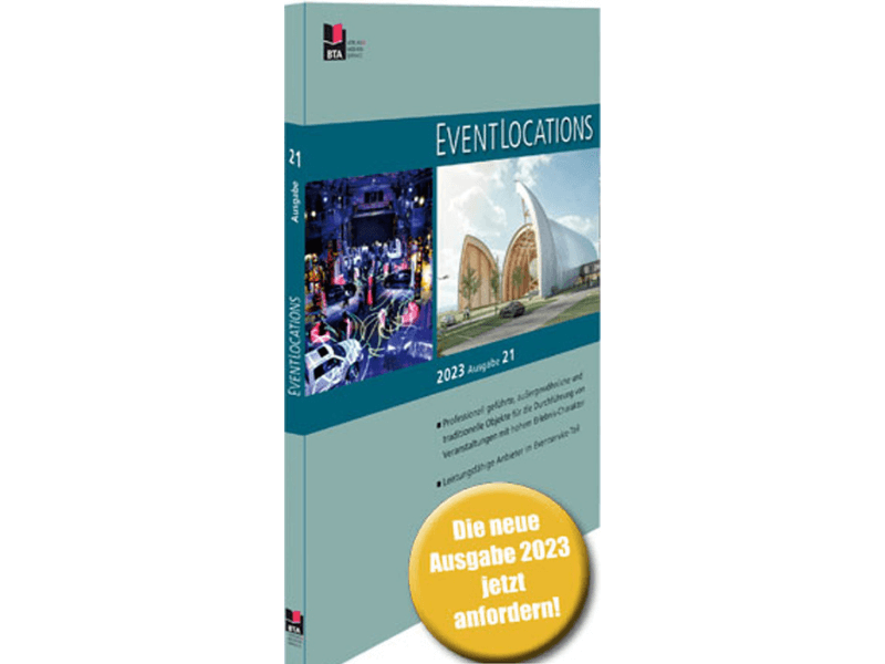 21te Auflage „Handbuch EVENTLOCATIONS 2023“