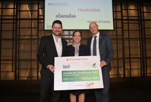 Henriette Stadthotel aus Wien erhält Swissfeel-Förderpreis für Nachhaltigkeit