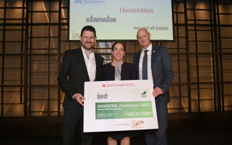 Henriette Stadthotel aus Wien erhält Swissfeel-Förderpreis für Nachhaltigkeit
