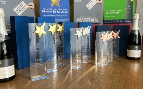 Endspurt für die Hotels im Wettbewerb um den „12. Certified Star-Award“