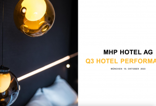 MHP Hotel AG mit anhaltend positiver Entwicklung der Hotel-Performance