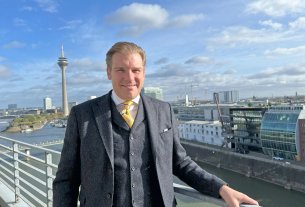 Sebastian H. Koerdt ist Cluster Director of Sales & Marketing bei Courtyard by Marriott Düsseldorf Hotels