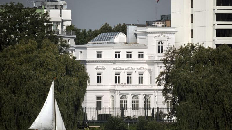 Ehemaliges US-Generalkonsulat in Hamburg wird ein Hotel