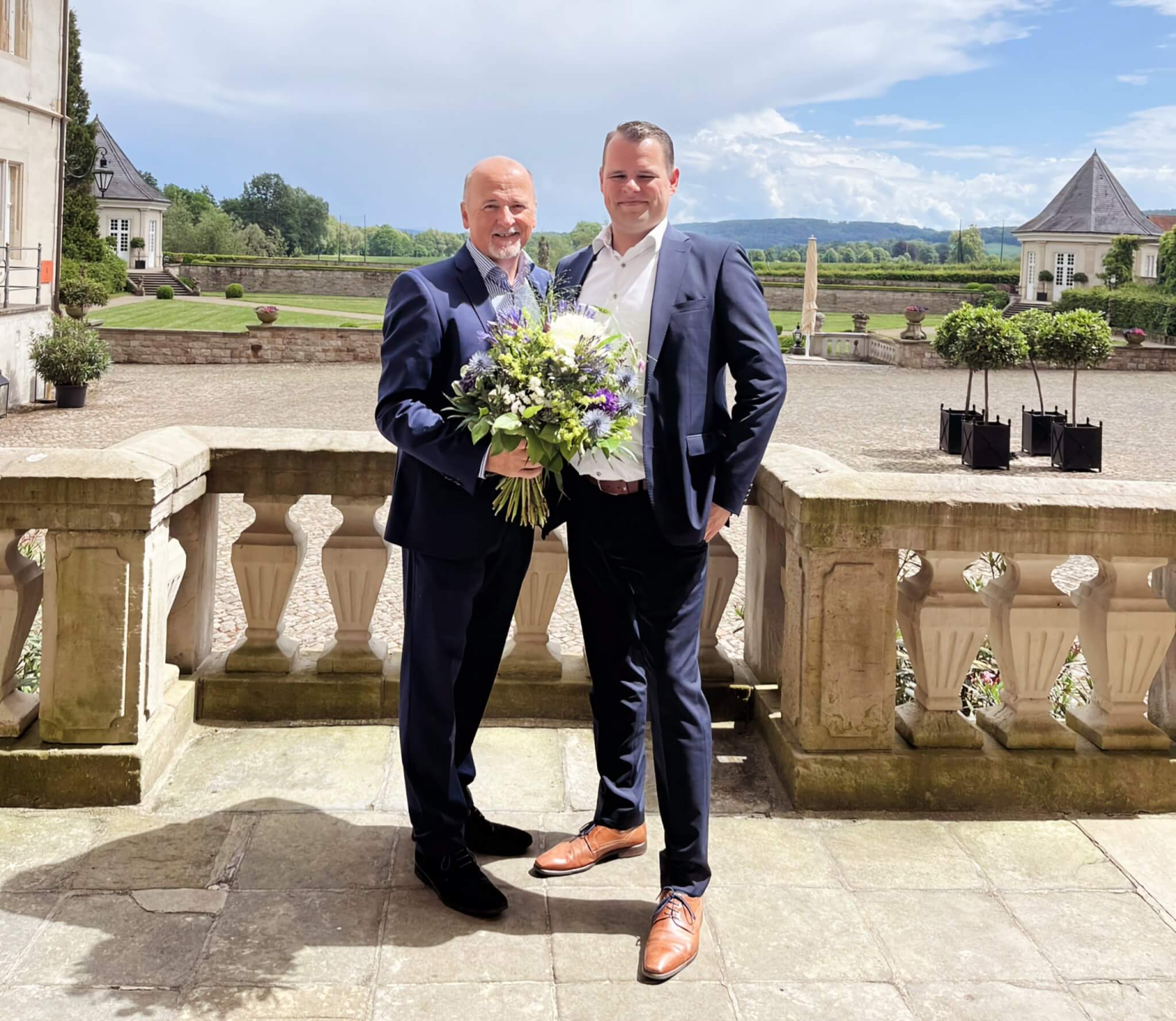 Jan-Robin Winnebald wird Hoteldirektor im Schlosshotel Münchhausen 