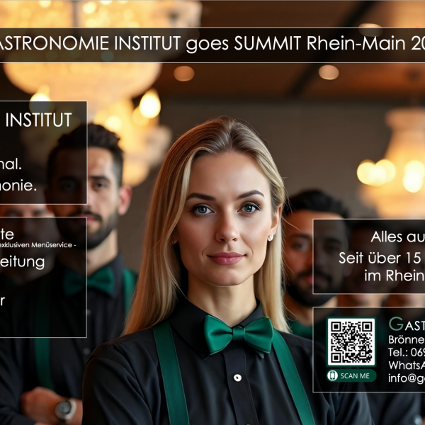GASTRONOMIE INSTITUT beim MEET GERMANY SUMMIT Rhein-Main