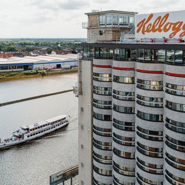 John & Will Silo-Hotel: Übernachten im alten Getreidesilo in Bremen