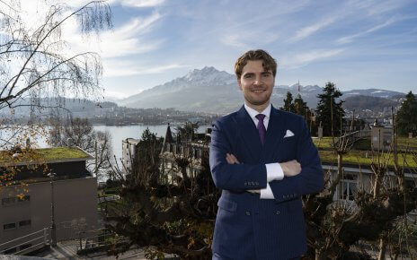 Jüngster Hoteldirektor der Schweiz: Felipe M. Smura übernahm bereits mit 22 Jahren einen Betrieb