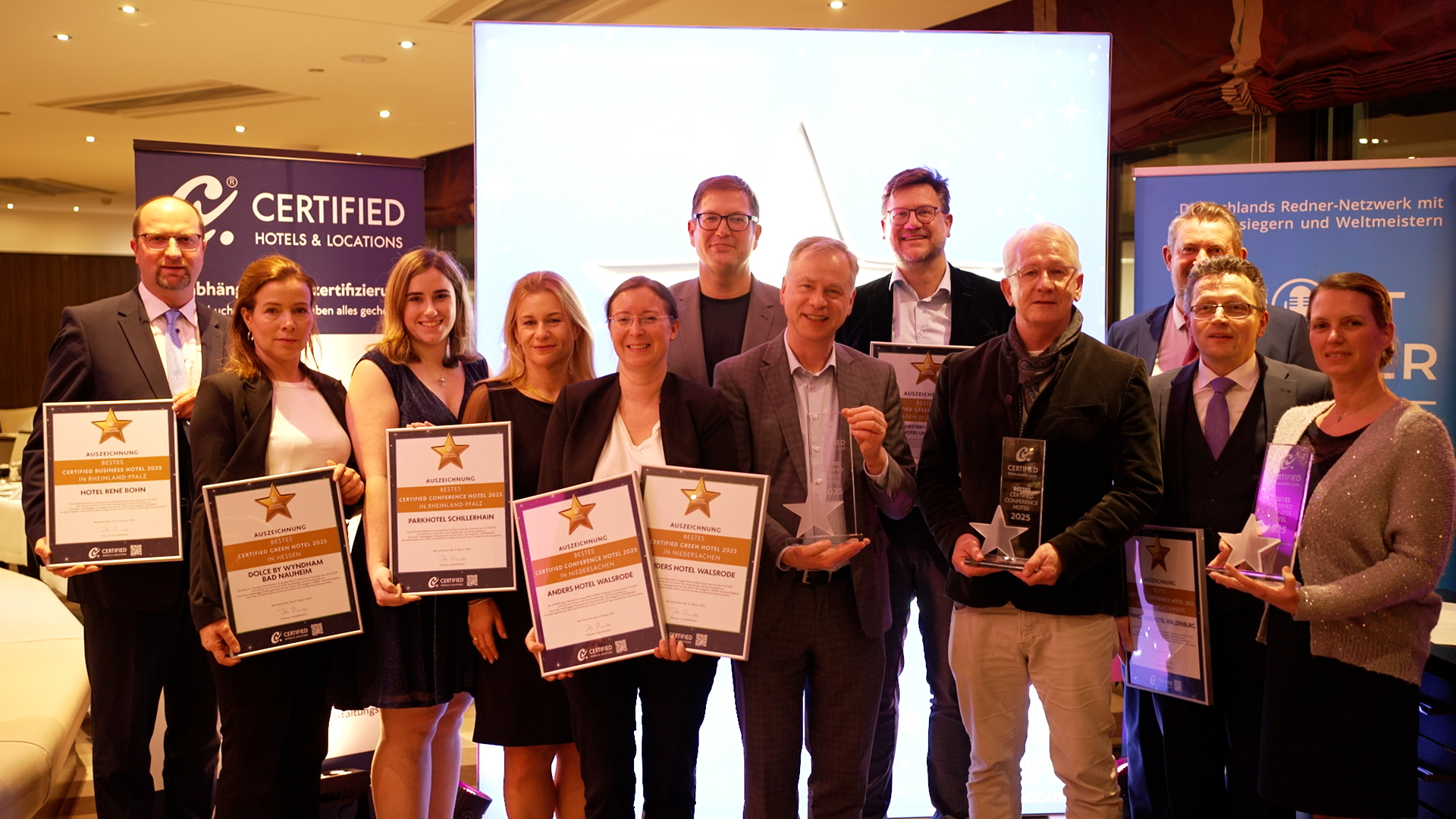 Gewinner mit „Certified Star-Award 2025“ ausgezeichnet 