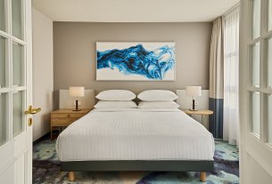 Design trifft Lebensgefühl: Neues Zimmerdesign im Hamburg Marriott Hotel