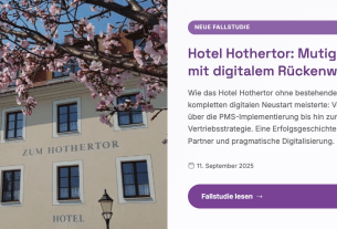 Fallstudie: Hotel Hothertor – Mutiger Neustart mit digitalem Rückenwind