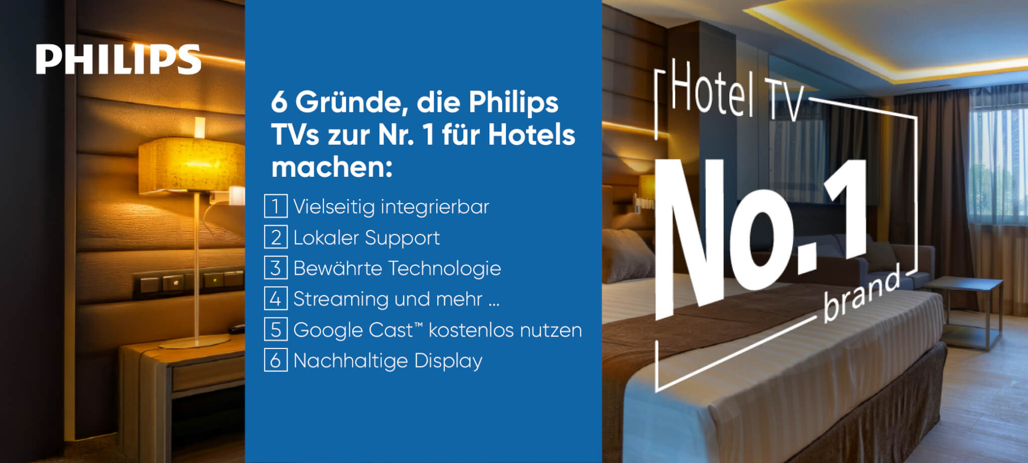 Philips Hotel tv