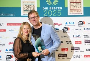 Top-Tagungshotelier 2025: Ehepaar Wurster vom Parkhotel Schillerhain