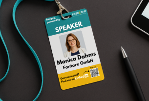 Mehr als ein Namensschild: Warum gutes Badge-Design den Unterschied macht