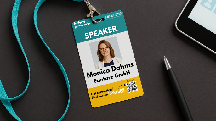 Mehr als ein Namensschild: Warum gutes Badge-Design den Unterschied macht