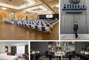 Events brauchen Räume. Große Ideen brauchen das Hilton Düsseldorf.