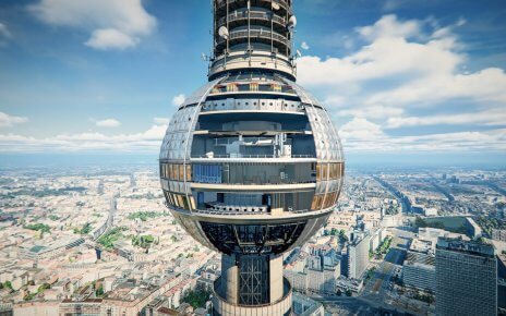 207 Meter, 360 Grad und über den Dingen: Sphere Tim Raue auf dem Berliner Fernsehturm ist das höchste Drehrestaurant der Europäischen Union