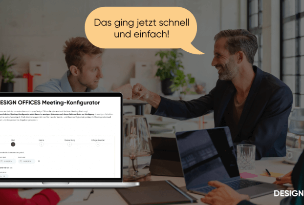 Design Offices launcht Meeting-Konfigurator: Meetingräume jetzt in Minuten online konfigurieren und buchen