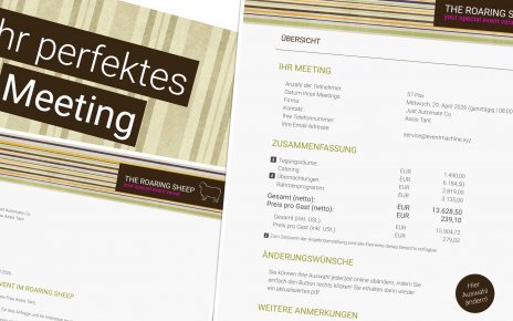 KI-Agent konfiguriert ganze Events und erhält sofortige Angebote – ohne menschliches Zutun