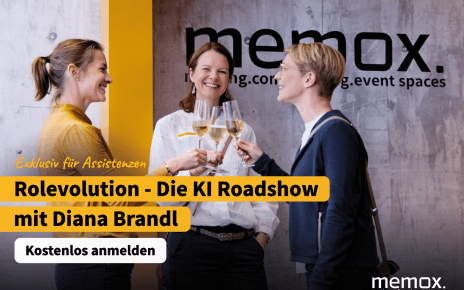 Rolevolution: memox startet KI-Roadshow für Assistenzen in sieben Städten