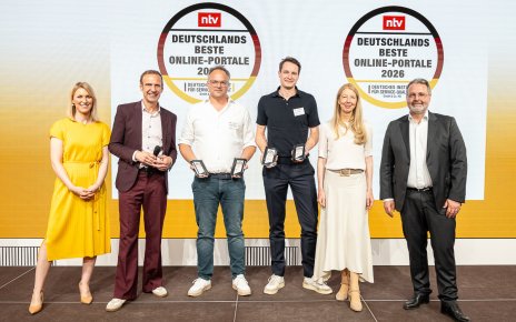 eventbook.com und eventlocations.com erneut als „Deutschlands Beste Online-Portale 2026“ ausgezeichnet