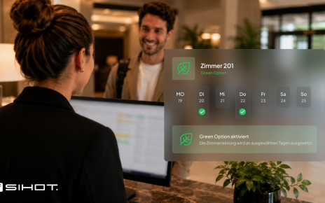 SIHOT erweitert Hotel Management Software um Green Option für nachhaltiges Housekeeping