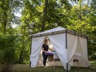Open-Air-Massagen im Spa des Dolce by Wyndham Bad Nauheim: besonderes Wellness-Erlebnis inmitten der Natur