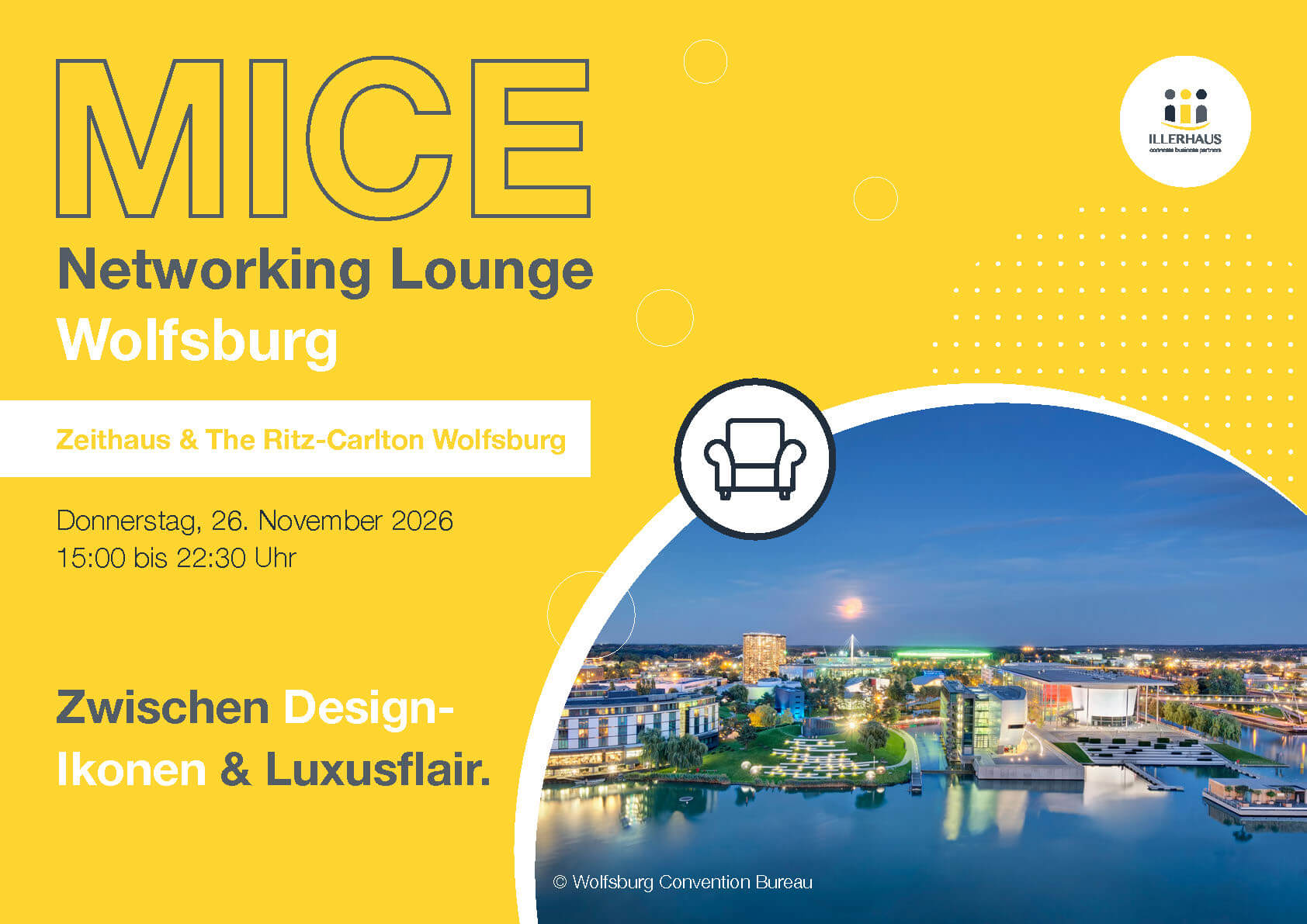 ProArk Hotels präsentieren sich bei der MICE Networking Lounge in Wolfsburg